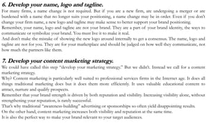 Euro-FEM Module 4: Marketing and Branding Techniques