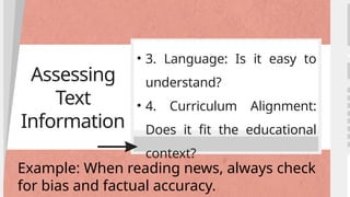 Text Information Module MODULE 4 (PART 1 TEXT INFORMATION AND MEDIA).pptx