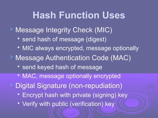 cst 448 security in computing ktu hashing study materials module 4 part ...