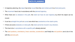 Module 4 Path Planning, Navigation _Robotics | PPTX