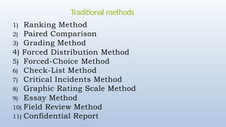 Forced Ranking Method Performance Management and appraisal management.pptx