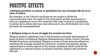 Positive Rligion MODULE 4 POSITIVE AND NEGATIVE EFFECTS OF RELIGION.pptx