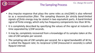 communication concepts on sampling process | PPTX