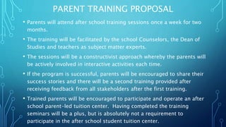 Parent Course Example Module 4, preparing the presentation | PPTX