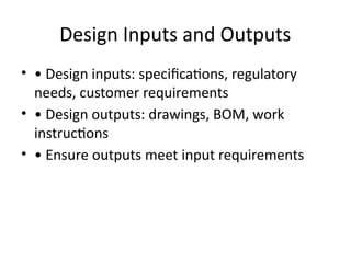 Comprehensive Training on Product & Process Design and Series Launch ...
