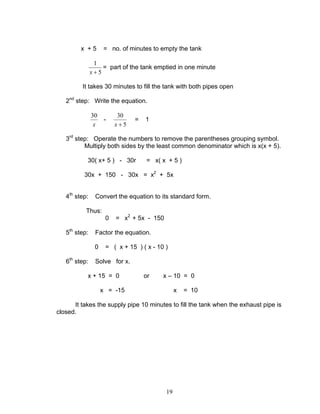 Module 4 quadratic functions | PDF