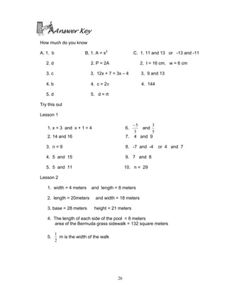 Module 4 quadratic functions | PDF