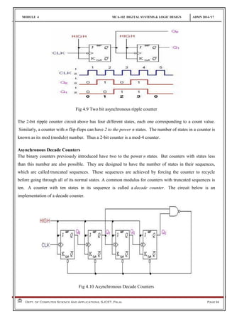 Module 4 registers and counters | PDF