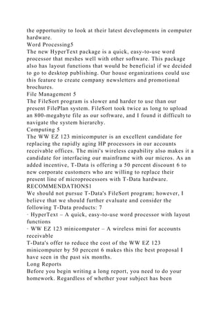 Report Writer Word Processor Program Module 4 Report Writing and ResearchCommentaryTopicsResearc.docx
