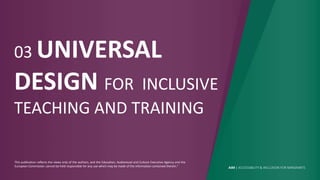 Module 4 towards an inclusive learning curriculum | PPTX