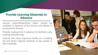 Module 4 towards an inclusive learning curriculum | PPTX