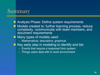 Modelling System Requirements: Events & Things | PPT