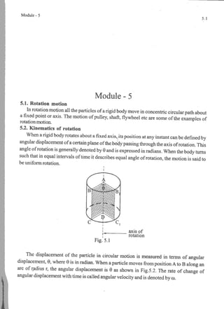 Module 5 engineering mechanics
