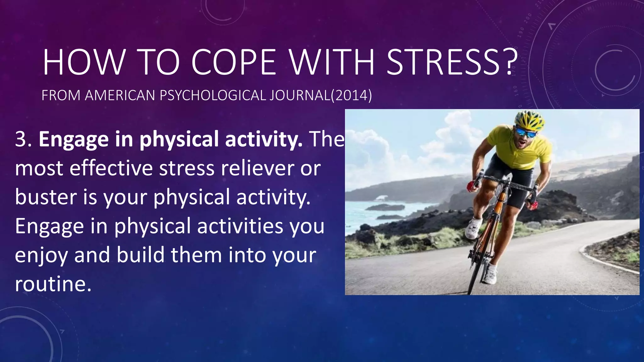 Coping with stress in middle and late adolescence | PPTX