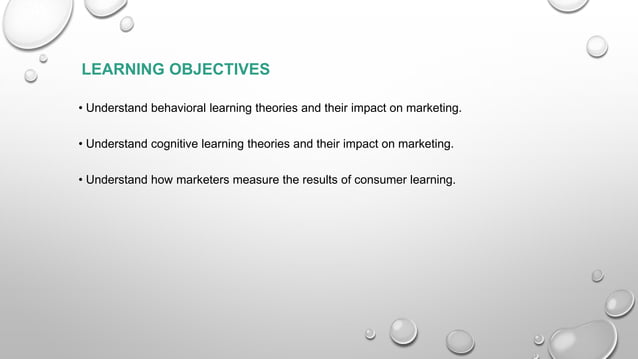 Module 5 Consumer Learning Ppt Module 5 Consumer Learning Ppt
