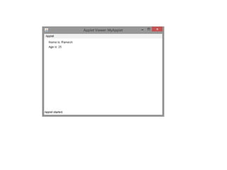 MODULE 5.pptx gui programming and applets