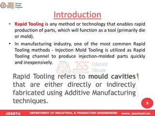 introduction to Rapid Tooling and Additive Manufacturing Applications | PDF