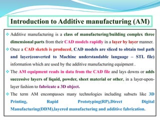 MODULE _ 5.pdf additive manufacturing information | PDF
