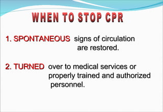 Module 5 Cardiac Arrest | PPT