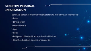 Safeguarding Information: An Overview of Data Protection | PPTX