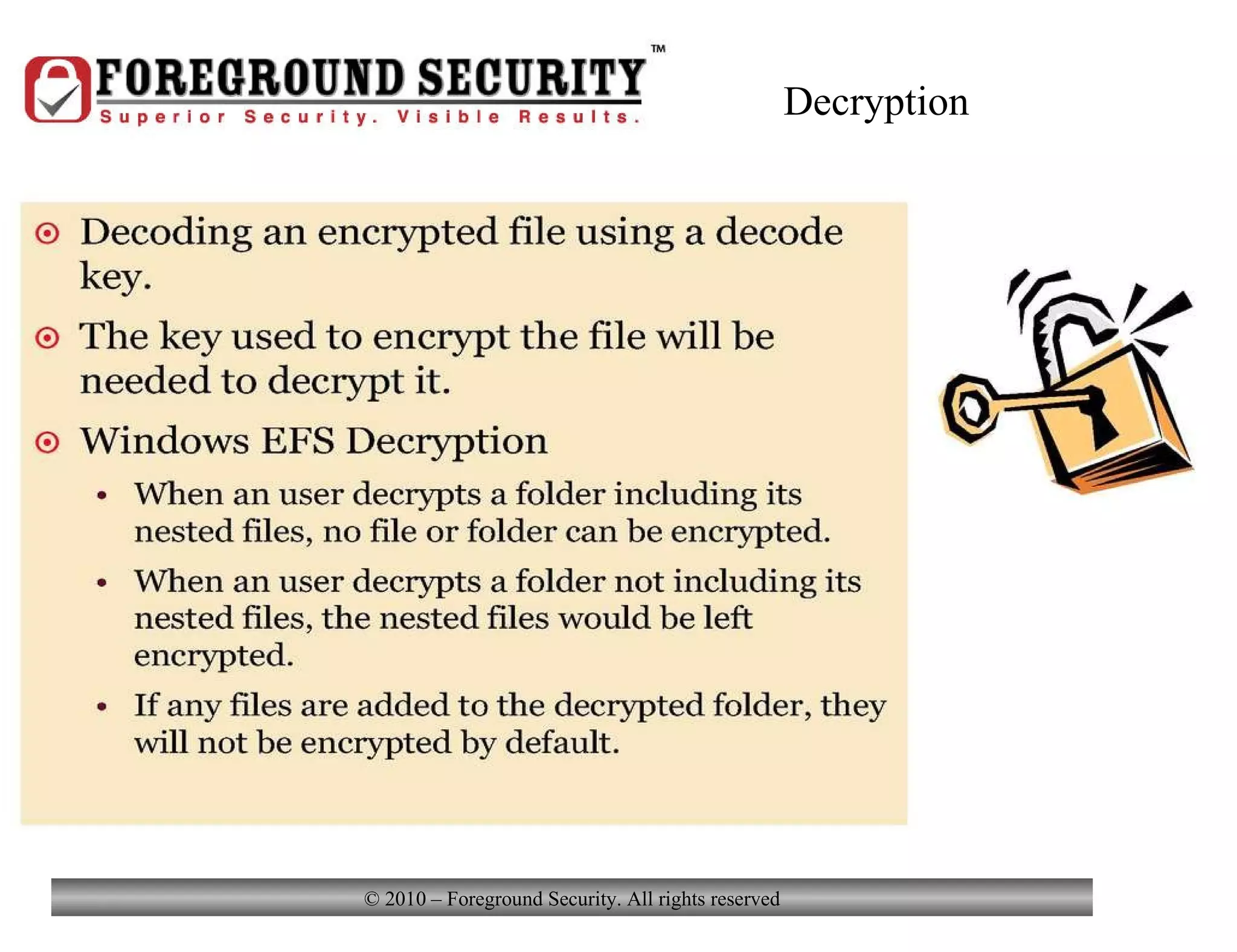 Decryption 