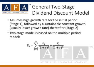 Module 5 dividend discount model att | PPT