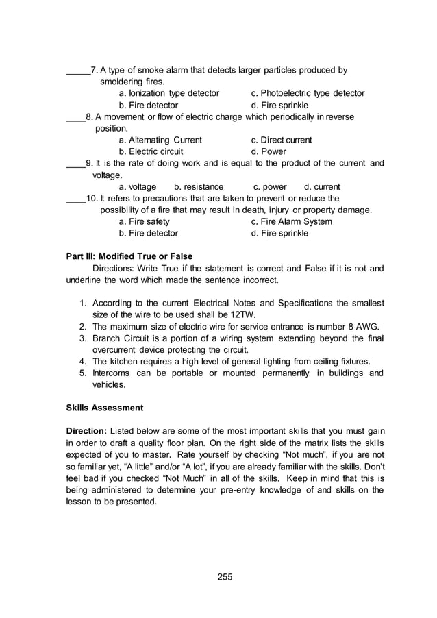Module 5 module 3 draft electrical and electronic layout and details