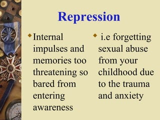 Psychoanalytic Theory | PPT
