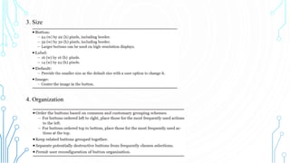 User Interface Design Module 5 screen based controls | PDF