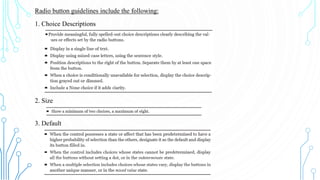 User Interface Design Module 5 screen based controls | PDF
