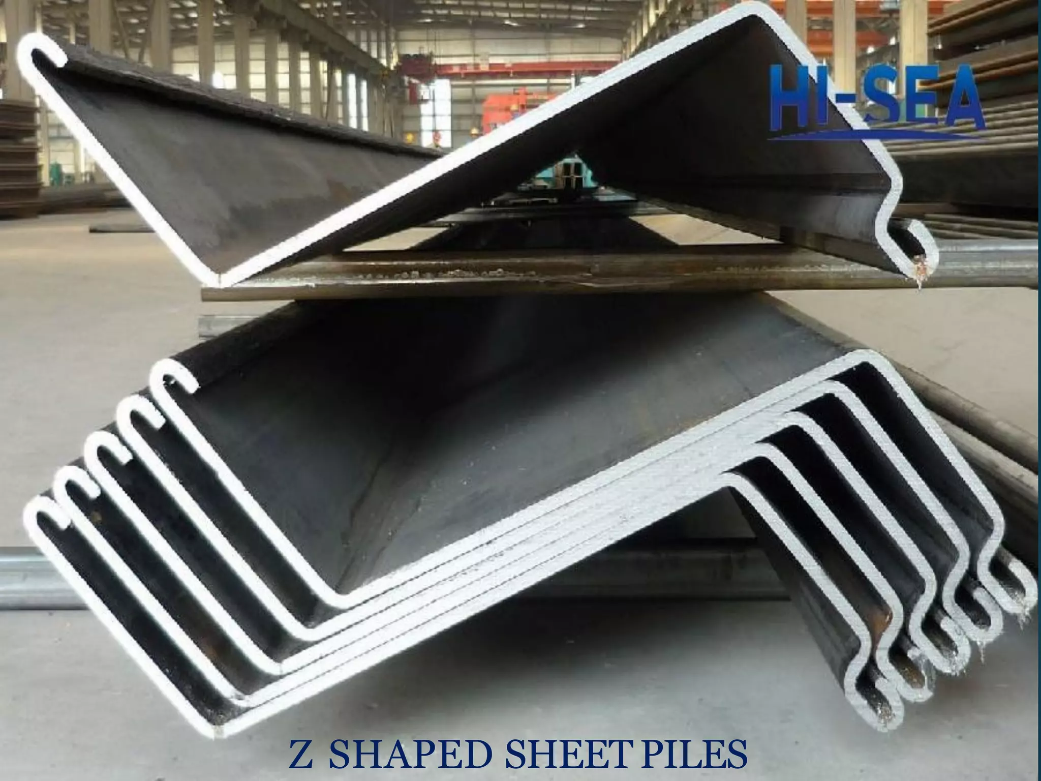 Z SHAPED SHEETPILES
 