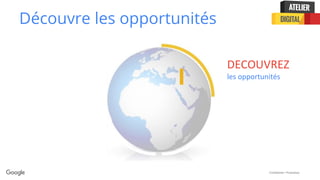 Confidential + Proprietary
Découvre les opportunités
DECOUVREZ
les opportunités
 