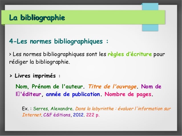 Module 5 bibliographie