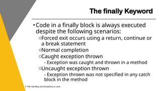Module 5_Ch1 - File Handling And Exception.pptx