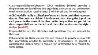 Module_5_Class-Responsibility-Collaborator (CRC) Modeling.pptx