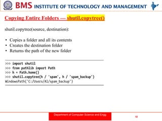 Comprehensive Guide to Python File Handling and Path Management | PDF