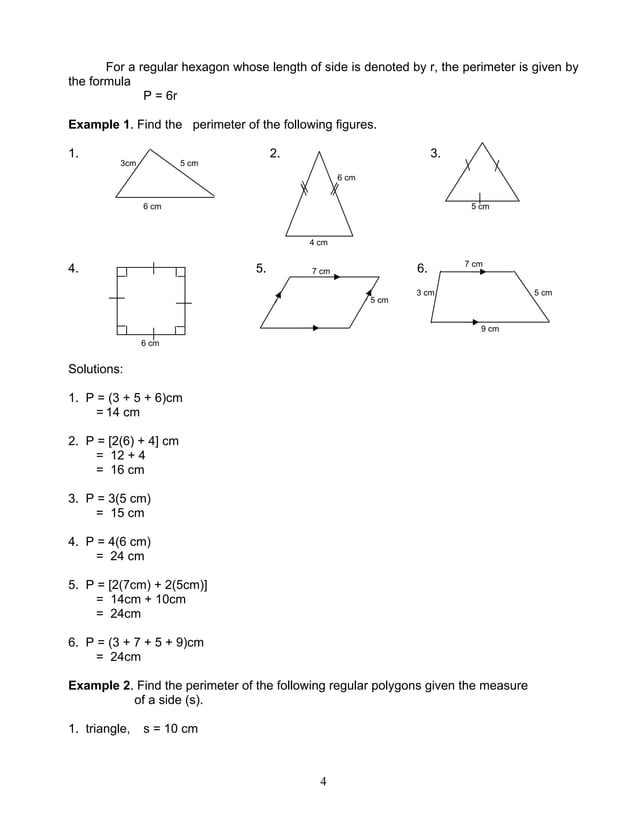 Module 5 geometry of shape and size | PDF