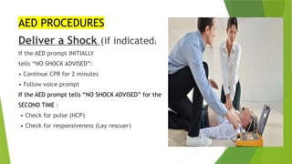 Comprehensive Guide to Automated External Defibrillator (AED) Use and ...