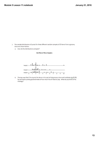 Module 5 Lesson 11.notebook
13
January 21, 2016
 