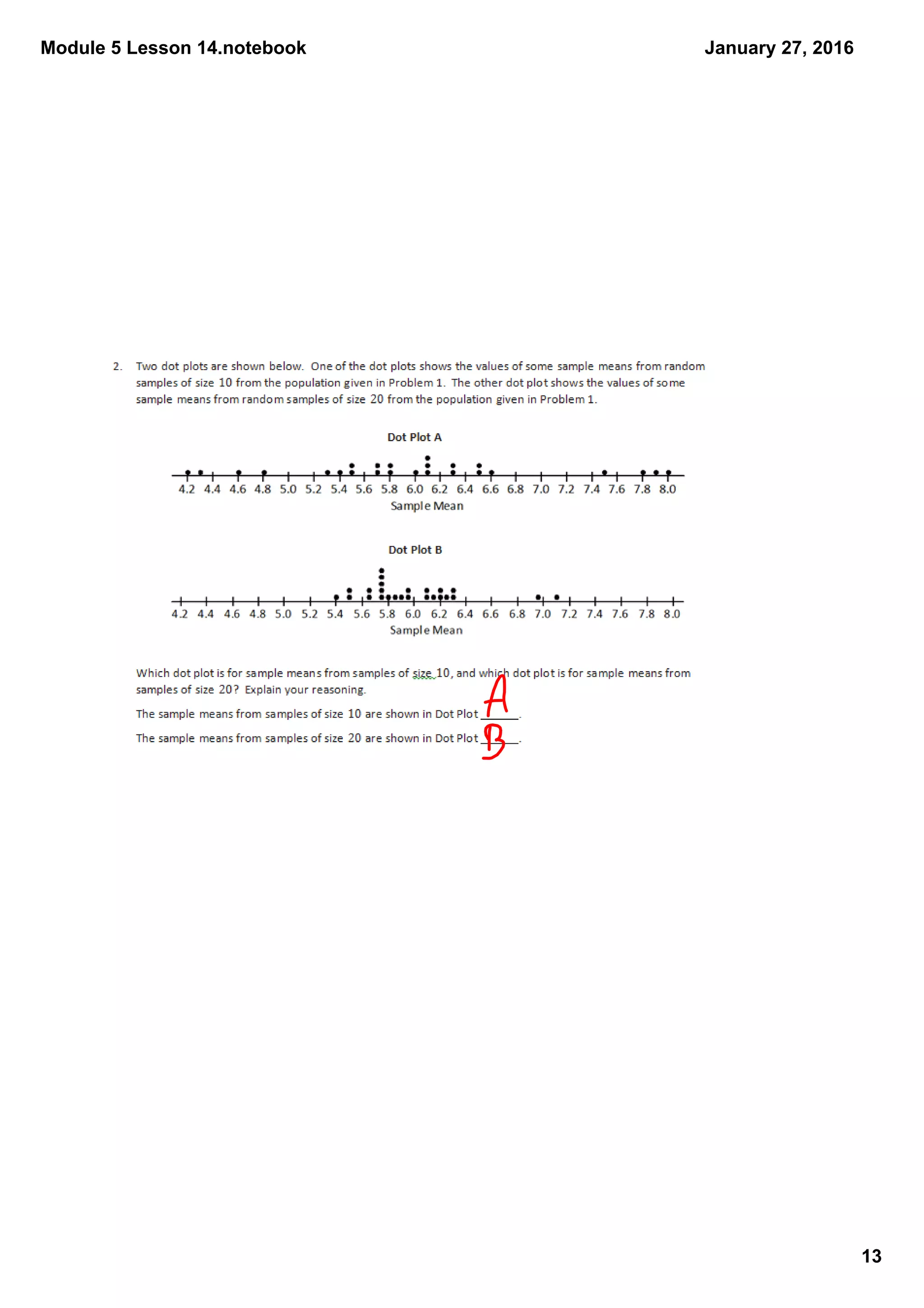 Module 5 Lesson 14.notebook
13
January 27, 2016
 