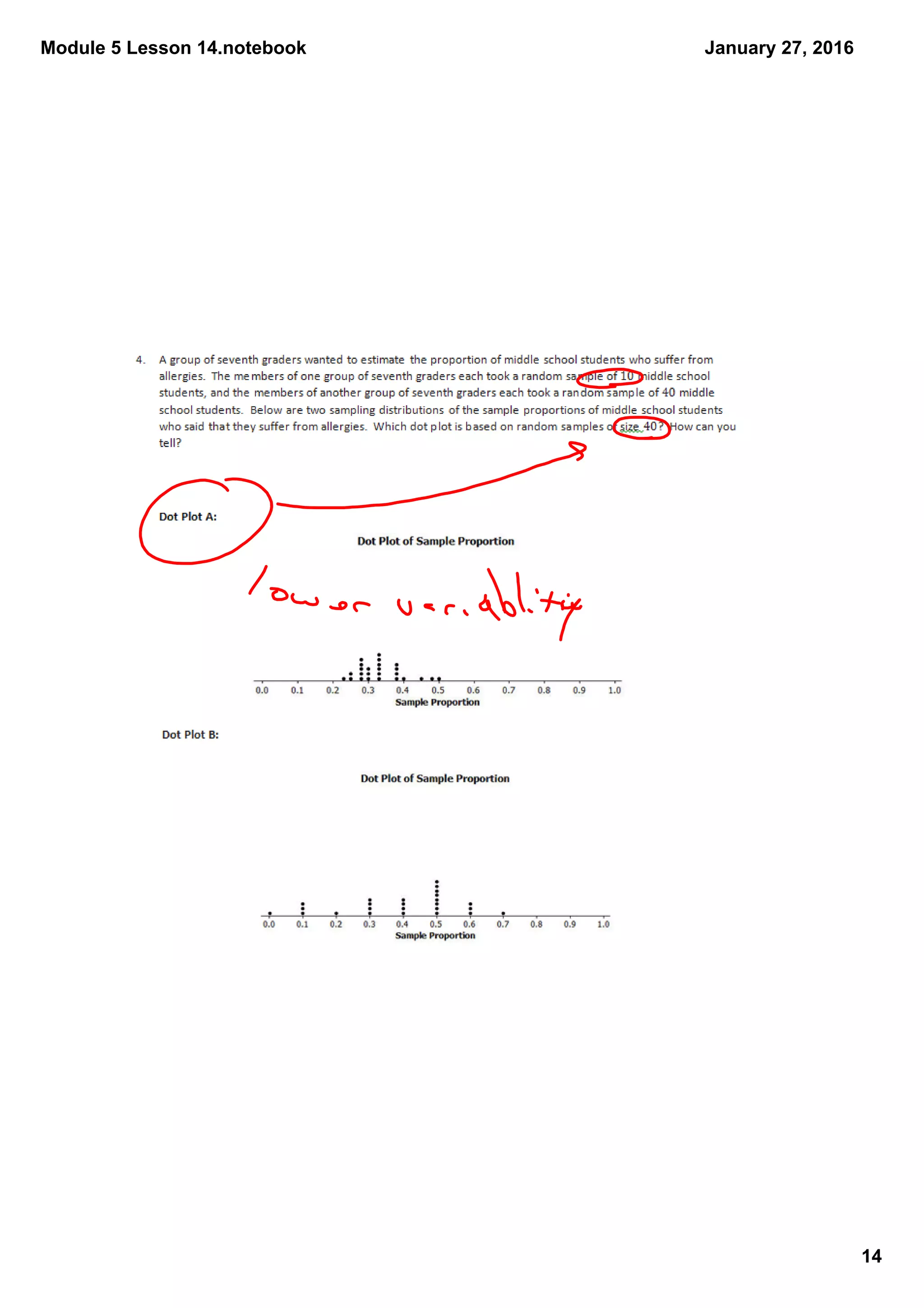 Module 5 Lesson 14.notebook
14
January 27, 2016
 