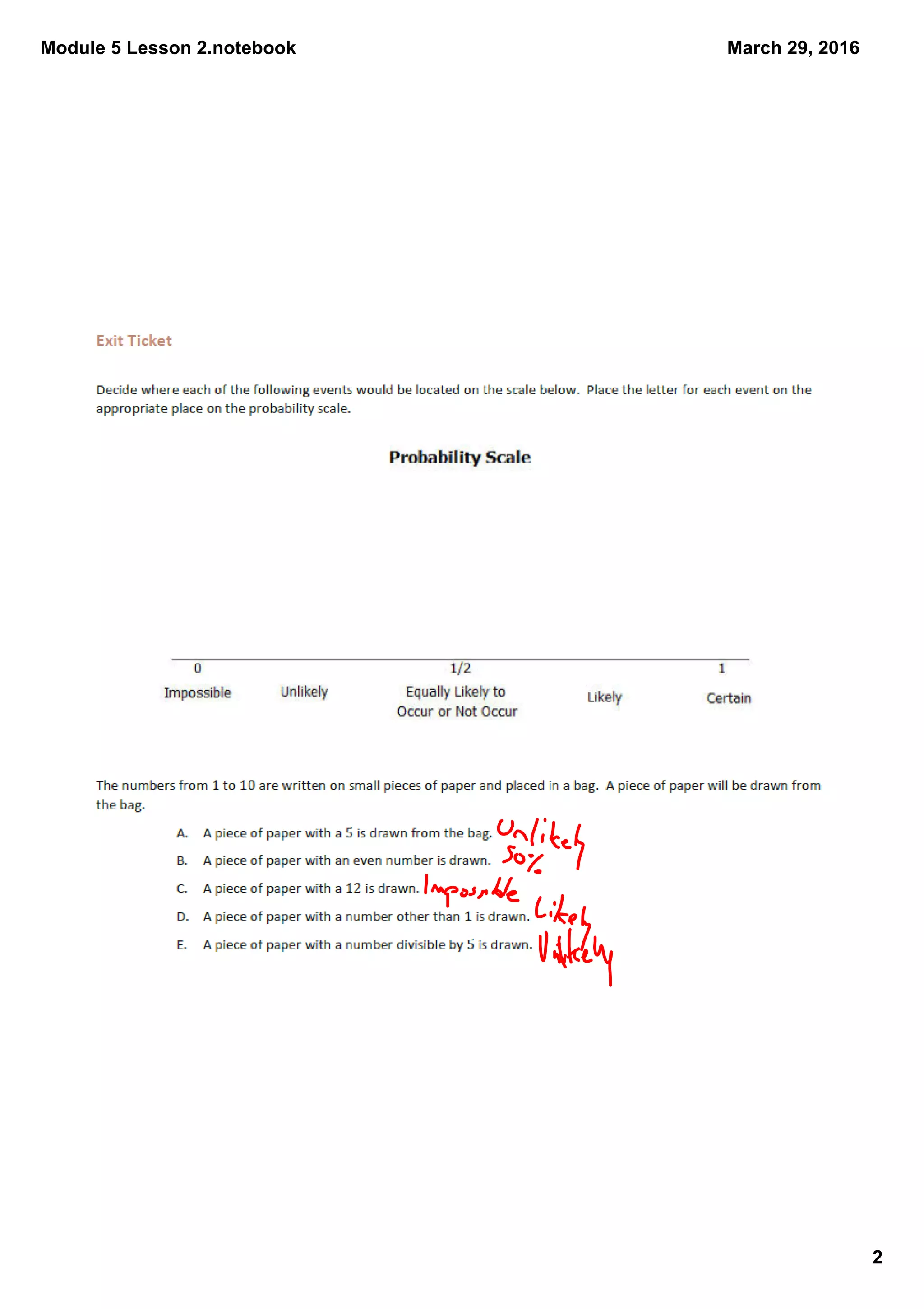 Module 5 Lesson 2.notebook
2
March 29, 2016