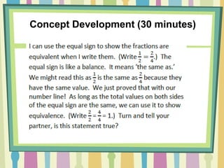 Concept Development (30 minutes)
 