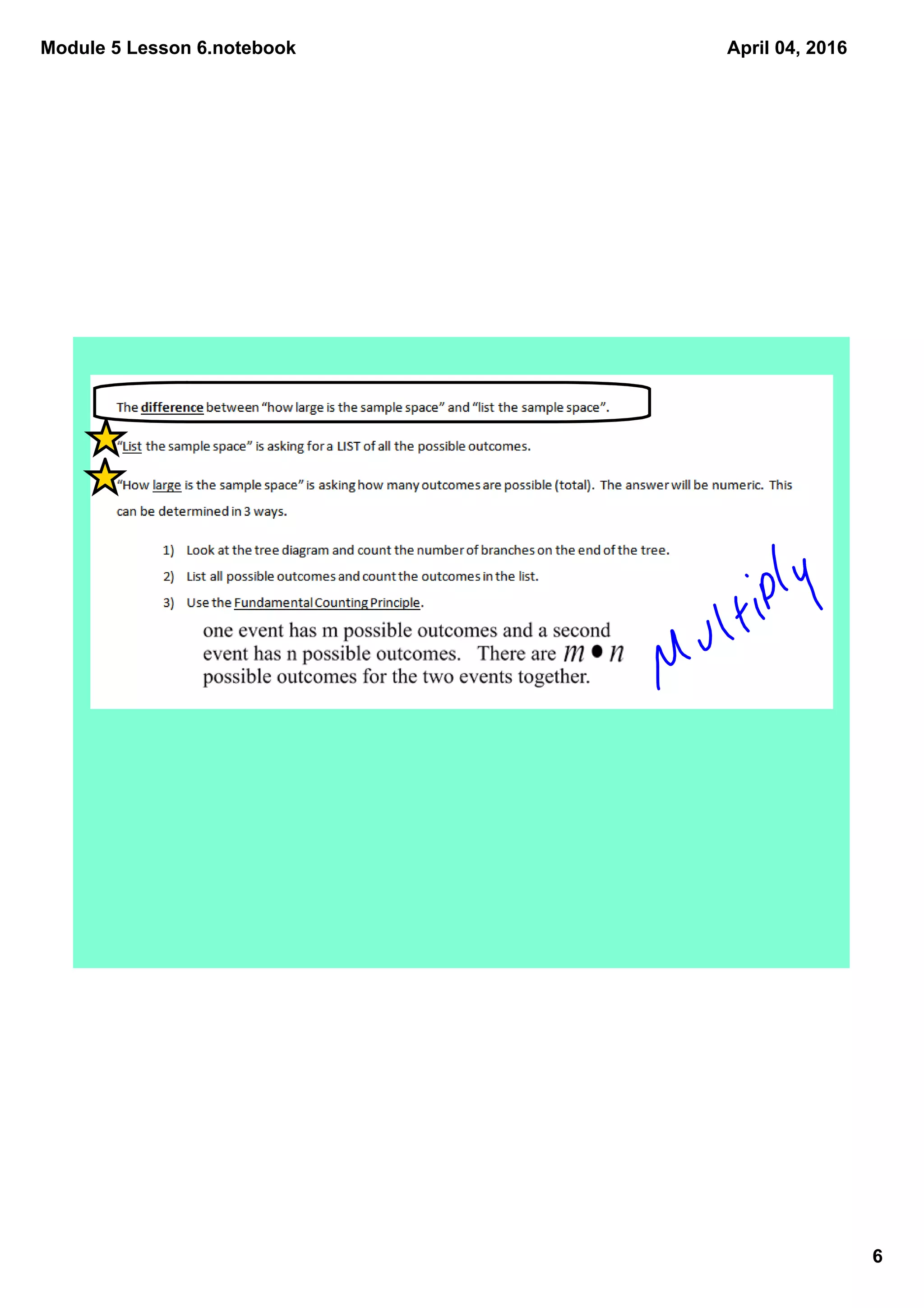 Module 5 Lesson 6.notebook
6
April 04, 2016