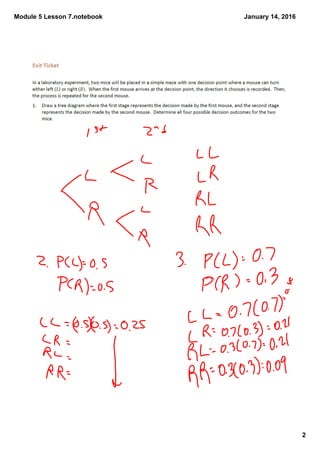 Module 5 lesson 7 | PDF