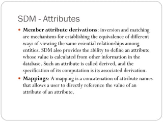 Database Sdm Module 5 oodb systems semantic db systems | PPT