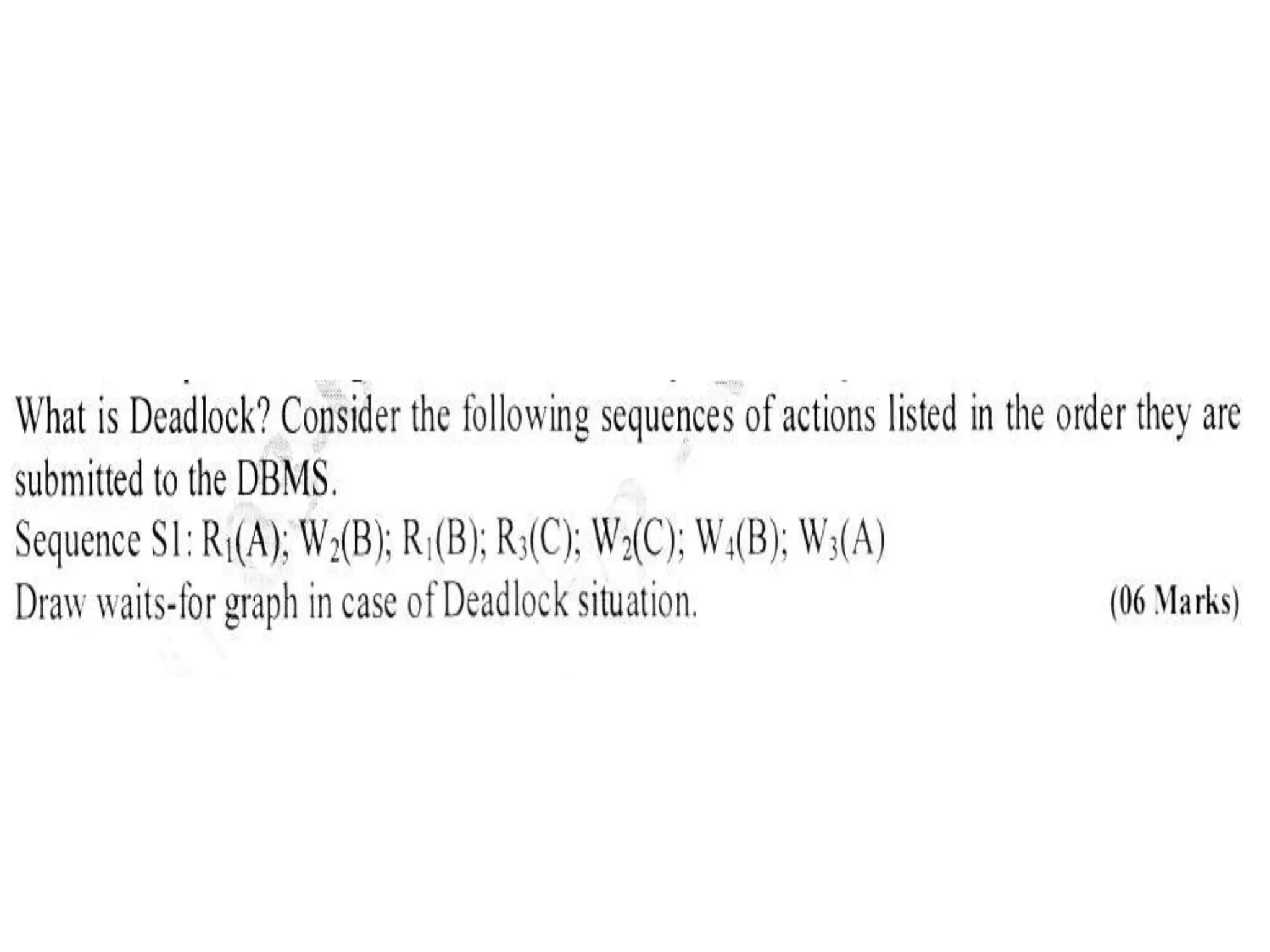 Module 5 part-2  concurrency control in dbms