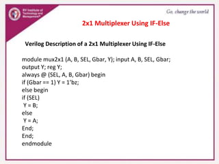 digital system design using verilog Module 5 ppt.pptx