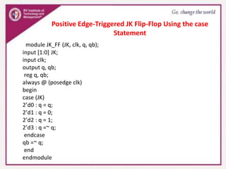 digital system design using verilog Module 5 ppt.pptx
