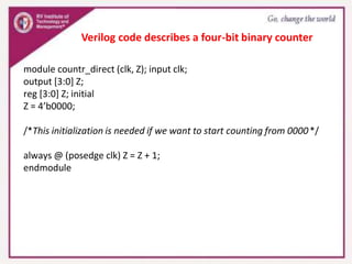digital system design using verilog Module 5 ppt.pptx